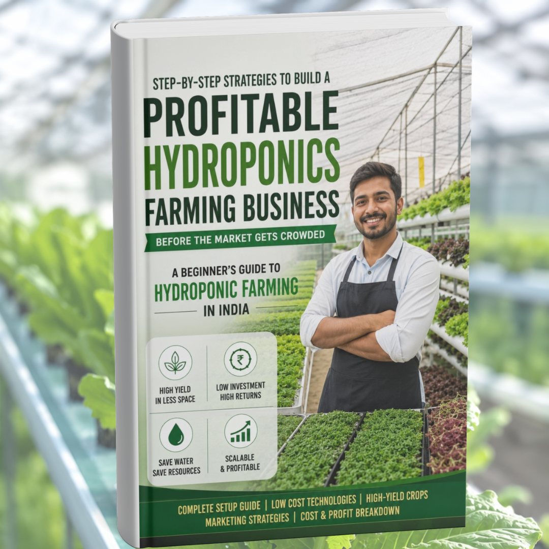 A Beginner’s Guide to Hydroponics Farming Business in India