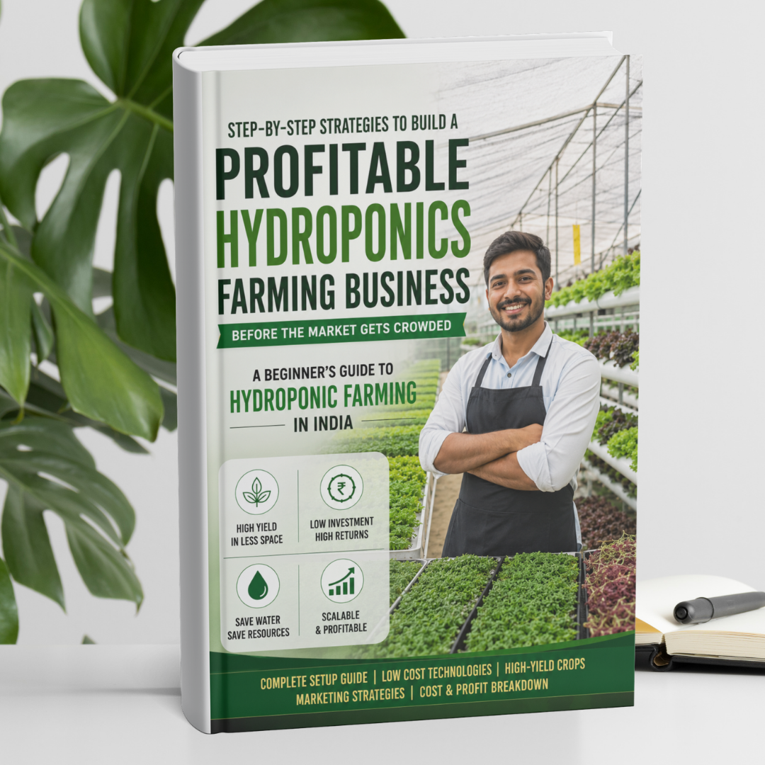 A Beginner’s Guide to Hydroponics Farming Business in India